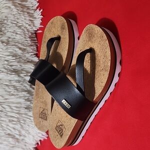 REEF Women's Cushion Sol Hi Platform Sandals